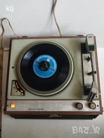 Грамофон Ритъм 1968г, снимка 2 - Грамофони - 50940768