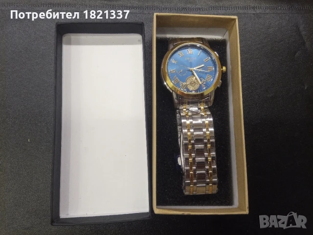 Луксозен мъжки часовник , снимка 4 - Мъжки - 50576927