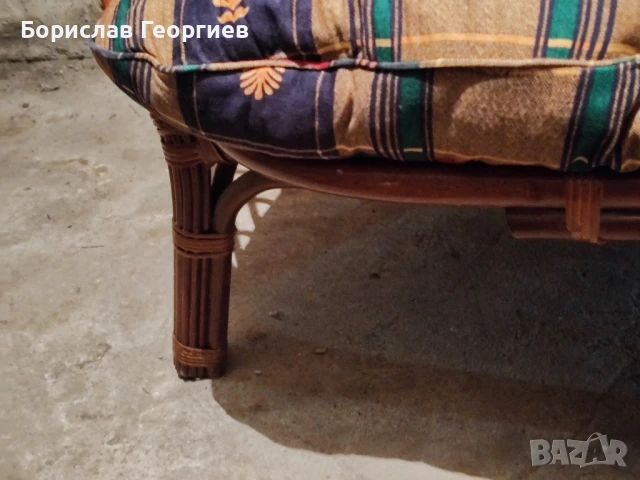 Плетена мебел диван, снимка 7 - Градински мебели, декорация  - 50530733