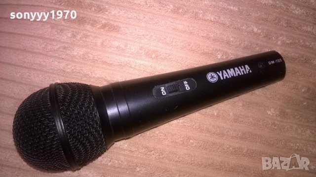 yamaha dm-105 profi mic-микрофон-жичен-внос швеицария, снимка 2 - Микрофони - 27942866