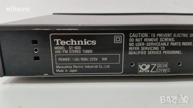 Стерео тунер Technics ST-600-1, снимка 3 - Ресийвъри, усилватели, смесителни пултове - 28866504