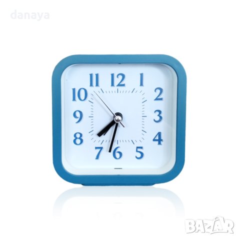 4370 Цветен будилник настолен часовник с големи цифри, снимка 2 - Стенни часовници - 43696887