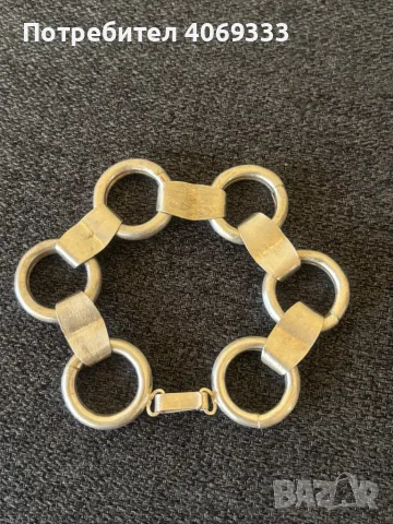 Сребърна дамска гривна 31.77гр 