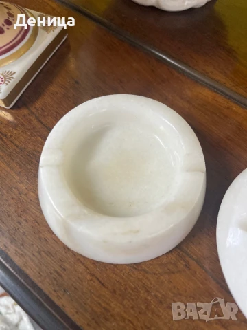 Два п@пелника от мрамор MINERALIMEX ръчна изработака Този с етикет-10.5/2.5 см Цена-15 лв , снимка 6 - Други - 50719059