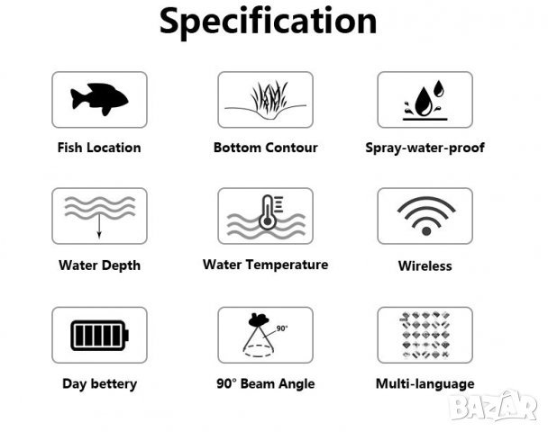 НОВ Сонар за лодки за захранка Lucky FF918 , снимка 7 - Стръв и захранки - 32707296