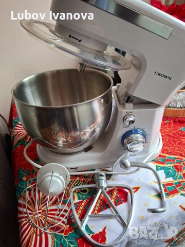Планетарен миксер Crown, снимка 2 - Миксери - 52689303