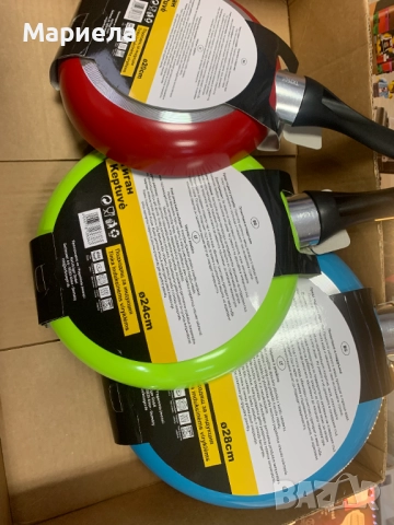 Немски Тигани Комплект 3 бр. / Kruger, снимка 8 - Съдове за готвене - 51580018