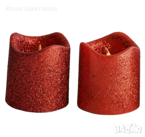 Мини LED Коледни свещи в компактен елегантен размер