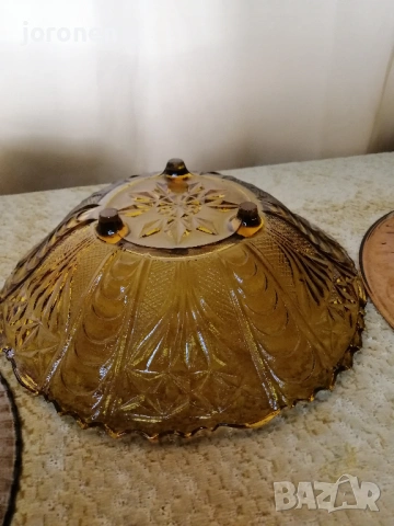 Стъклени фруктиери,чинии,купички соц.производство, снимка 17 - Прибори за хранене, готвене и сервиране - 53396004