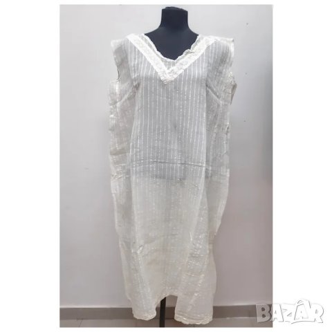 Коприннена етно рокля, фустан, свила, част от носия(1.3), снимка 3 - Антикварни и старинни предмети - 43681064