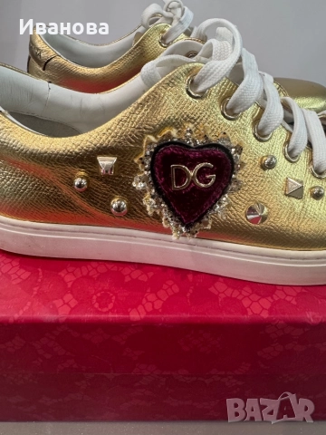 Оригинални дамски кецове DOLCE AND GABBANA, снимка 3 - Кецове - 52211246