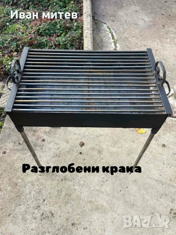 Барбекю на дървени въглища – ръчна изработка, снимка 7 - Барбекюта - 53471763