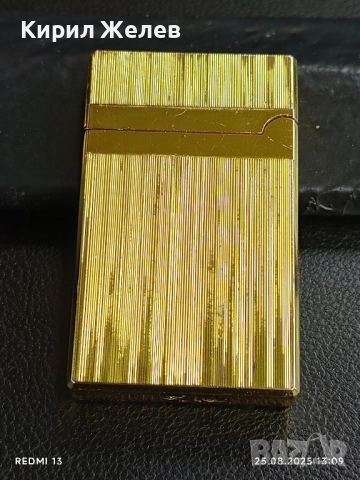 Луксозна запалка метална Eurojet много красива работи 51070