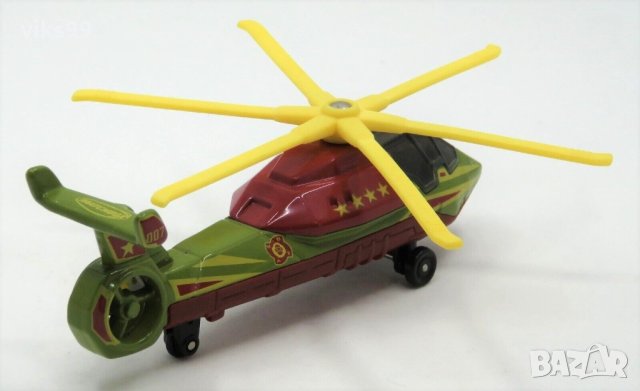 Matchbox 2002 Hero City Sky Busters Military Helicopter , снимка 2 - Колекции - 40147971