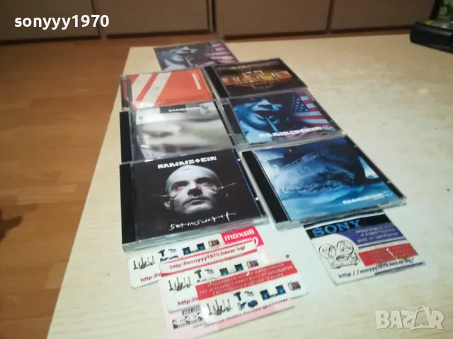 RAMMSTEIN CD ПО ИЗБОР 45ЛВ ЗА БРОЙ 0312241004, снимка 14 - CD дискове - 48204209