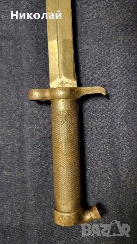 Щик Швеция маузер модел 1896 с лопус и заклюване, снимка 7 - Антикварни и старинни предмети - 52373221