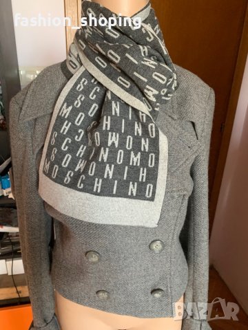 Шал Moschino ( вълна), снимка 12 - Шалове - 39265468