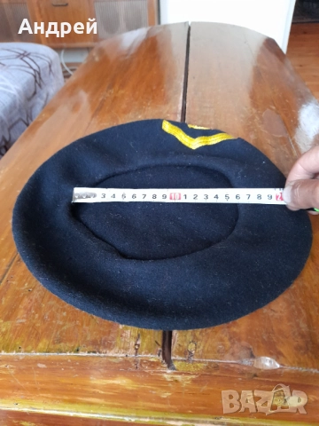 Стара военна барета,шапка #12, снимка 4 - Антикварни и старинни предмети - 51869749