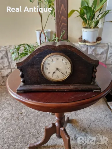 Рядък антикварен колекционерски френски каминен часовник Bayard , снимка 1