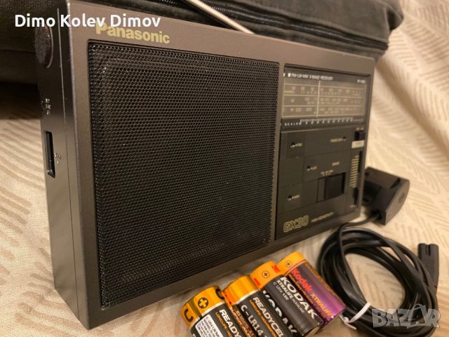 Panasonic Радио Транзистор Ресийвър + Батерии и Кабел, снимка 3 - Радиокасетофони, транзистори - 43256204