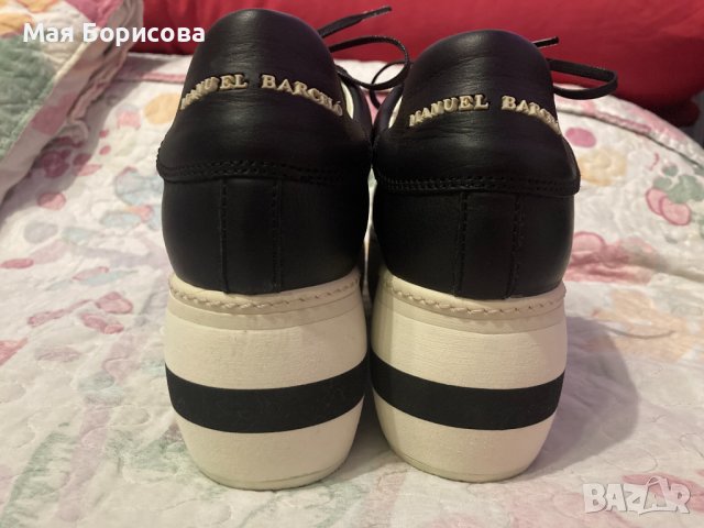 Сникърси "MANUEL BARCELÓ" с дебела платформа, снимка 5 - Маратонки - 38836245