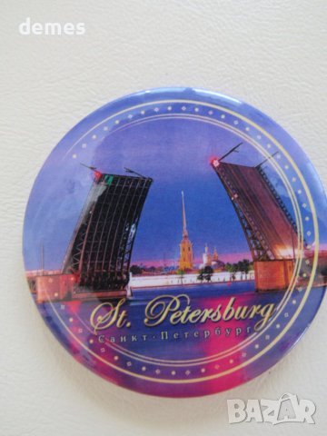 Автентичен магнит от Санкт Петербург, Русия-серия, снимка 4 - Колекции - 44130960