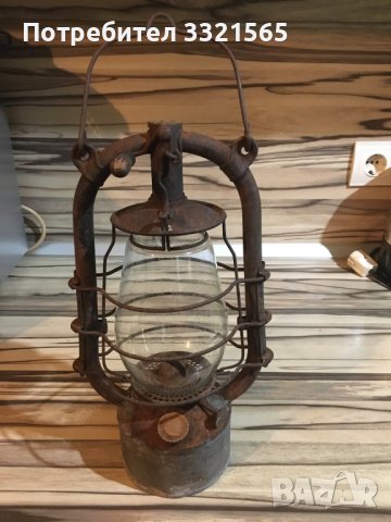 Стара немска газена лампа