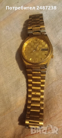 Сейко 5с позлата,от скъпите, снимка 4 - Луксозни - 53189242