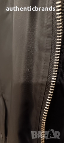 Stussy Waxed Bomber Flight Jacket Black, снимка 9 - Якета - 52691717