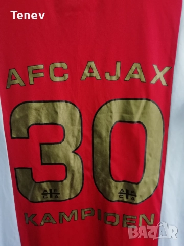 AFC Ajax 30 Kampioen Limited Edition Champions Shirt тениска фланелка Football Soccer Jersey Аякс , снимка 4 - Тениски - 52989686