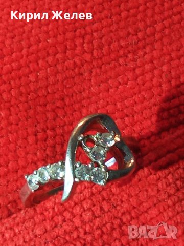 МНОГО КРАСИВ СКЪПОЦЕНЕН СРЕБЪРЕН АРТ ПРЪСТЕН СРЕБРО 925 с ФАСЕТИРАНИ ЦИРКОНИ 32433, снимка 14 - Пръстени - 38352312