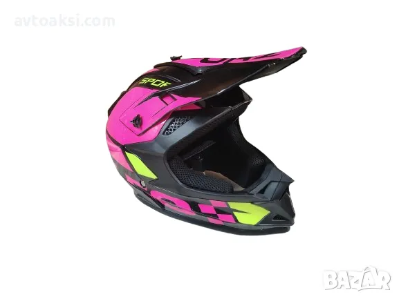 Каска Крос Мотор/Скутер/Бъги/Вело/АТВ-3232, снимка 3 - Аксесоари и консумативи - 47558608