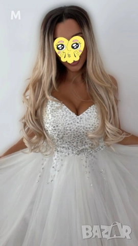 Естествена руса коса омбре