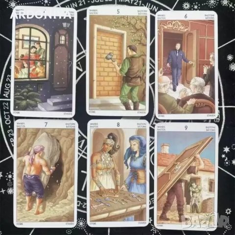 Таро 78 Врати - Tarot of the 78 Doors - карти, снимка 12 - Други игри - 43296496