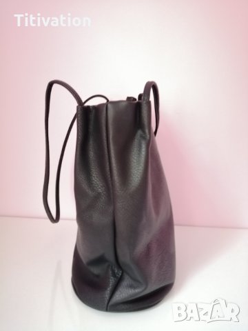 Черна дамска чанта, снимка 3 - Чанти - 26657408