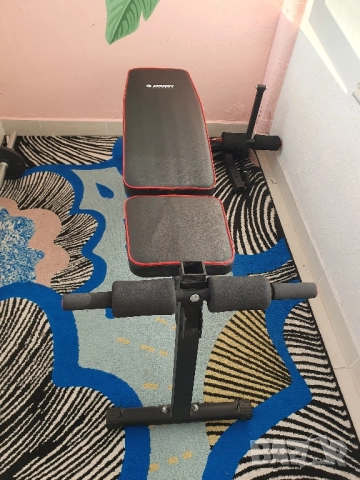 Мултифункционална лежанка, снимка 2 - Фитнес уреди - 52420315