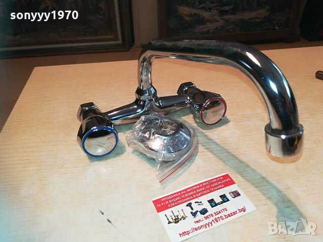 hummer-смесител за стена с прав чучур 2904210931, снимка 7 - Смесители - 32715614