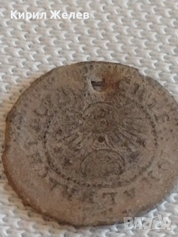 Два стари КОРАБНИ ЖЕТОНА над стогодишни редки бронз мед за КОЛЕКЦИОНЕРИ 42490, снимка 3 - Нумизматика и бонистика - 43907787