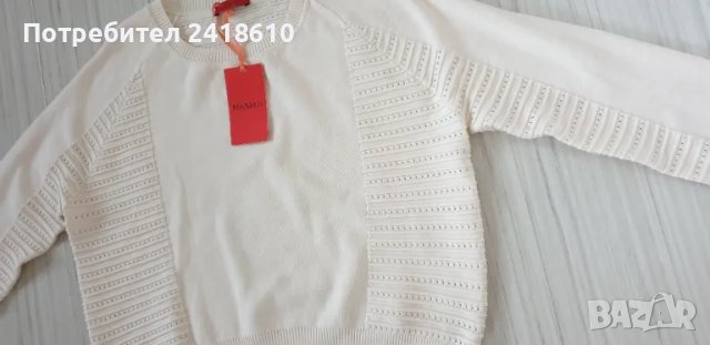 Max Mara Max & Co Knit Womens Size XL НОВО! ОРИГИНАЛ! Дамски Пуловер!, снимка 12 - Блузи с дълъг ръкав и пуловери - 48146201