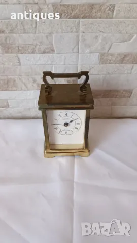 Стар бронзов часовник - METAMEC - Made in England - 1970г.  , снимка 9 - Антикварни и старинни предмети - 49083020