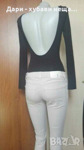 Черно боди с гол гръб🍀❤S,M❤🍀арт.4049, снимка 6 - Други - 36469409