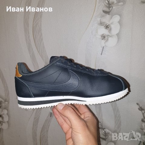 кожени сникърси NIKE  CORTEZ CLASSIC LEATHER номер 39,5-40 , снимка 13 - Маратонки - 37120113
