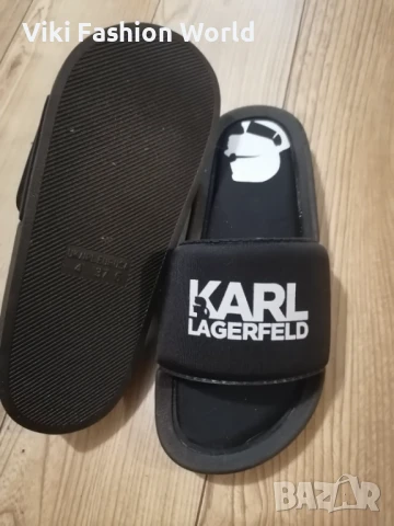 Дамски чехли KArl Lagerfeld, снимка 4 - Чехли - 51305179