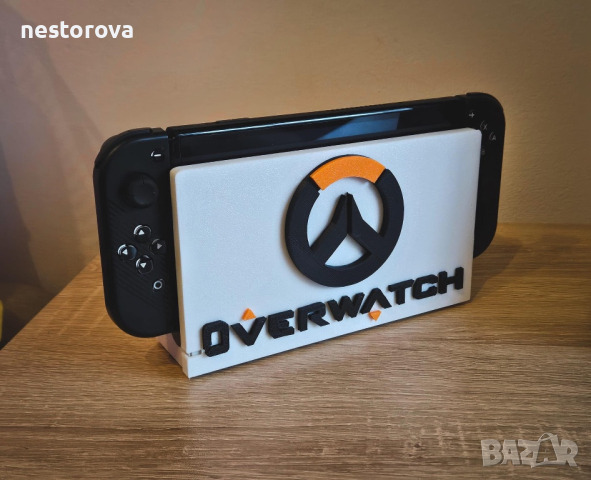 Кавър за Nintendo switch OLED Overwatch , снимка 1 - Nintendo конзоли - 44900919