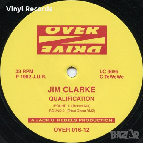 Jim Clarke ‎– Qualification ,Vinyl 12", снимка 2 - Грамофонни плочи - 33676019