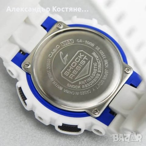 Мъжки часовник Casio G-Shock GA-100B-7AER, снимка 2 - Мъжки - 43393242