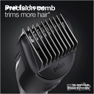 Braun тример за брада с 20 настройки, снимка 2 - Машинки за подстригване - 52692361