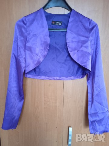 Лилаво болеро сатен, снимка 1