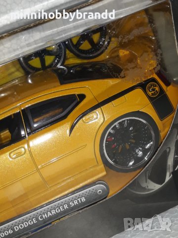 DODGE CHARGER SRT8 HEMI 6.1L 2006 JADA 1.24 , снимка 5 - Колекции - 39340582