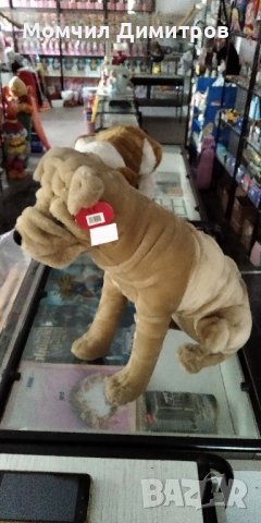 Ново Реалистично плюшено куче 50/40 см., снимка 2 - Плюшени играчки - 42908956